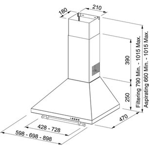Вытяжка Франке FCM 902 PW фото 2 в Казани и Татарстане Вытяжка Franke FCM 902 PW фото 2 в Казани и Татарстане