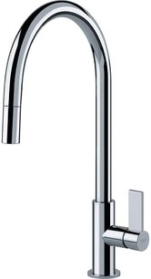 Смеситель Franke Ambient Evo с выдвижным шлангом хром Смеситель Franke Ambient Evo с выдвижным шлангом хром