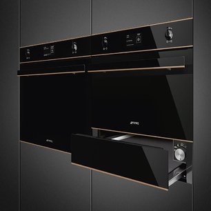 Компактный духовой шкаф комбинированный с пароваркой Smeg SF4603VCNR1 фото 2 в Казани и Татарстане