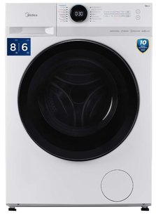 Стиральная машина с функцией сушки Мидеа MF200D80WBS/W-RU фото в Казани и Татарстане Стиральная машина с функцией сушки Midea MF200D80WBS/W-RU фото в Казани и Татарстане