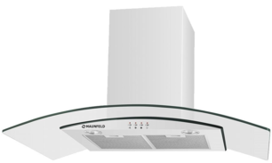 Вытяжка Maunfeld ANCONA PLUS 90 WHITE GLASS Transparent фото в Казани и Татарстане