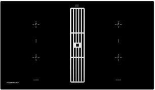 Варочная панель с вытяжкой Куперсбуш KMI 9850.0 SR Silver Chrome фото в Казани и Татарстане Варочная панель с вытяжкой Kuppersbusch KMI 9850.0 SR Silver Chrome фото в Казани и Татарстане