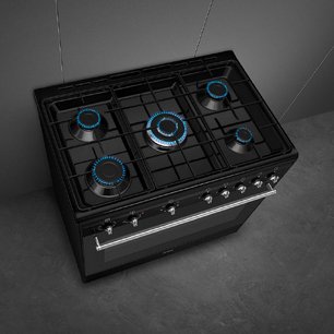 Варочный центр Смег CX91GMBL фото 2 в Казани и Татарстане Варочный центр Smeg CX91GMBL фото 2 в Казани и Татарстане