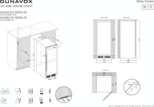 Винный шкаф Дунавокс DX-70.258C фото 4 в Казани и Татарстане Винный шкаф Dunavox DX-70.258C фото 4 в Казани и Татарстане