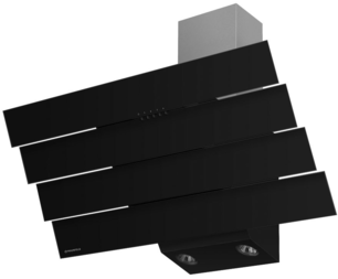Вытяжка Maunfeld CASCADA QUART 90 BLACK фото в Казани и Татарстане