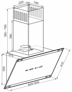 Вытяжка Kaiser AT 9445 Elf AD Eco фото 4 в Казани и Татарстане