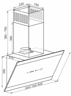 Вытяжка Kaiser AT 8435 Eco фото 4 в Казани и Татарстане