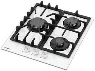 Газовая варочная панель Hyundai HHG 4333 WG фото 2 в Казани и Татарстане