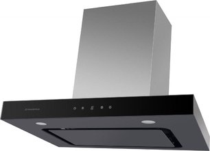 Встраиваемая кухонная вытяжка MAUNFELD Norfolk 60 нержавеющая сталь\черное стекло фото в Казани и Татарстане