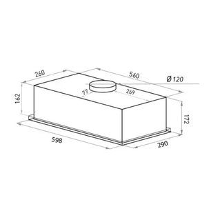 Кухонная вытяжка MAUNFELD Box Push 60 белый фото 2 в Казани и Татарстане
