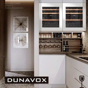 Винный шкаф Дунавокс DAV-32.81DW.TO фото 3 в Казани и Татарстане Винный шкаф Dunavox DAV-32.81DW.TO фото 3 в Казани и Татарстане
