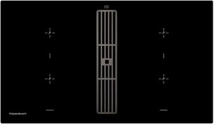 Варочная панель с вытяжкой Куперсбуш KMI 9850.0 SR Black Chrome фото в Казани и Татарстане Варочная панель с вытяжкой Kuppersbusch KMI 9850.0 SR Black Chrome фото в Казани и Татарстане