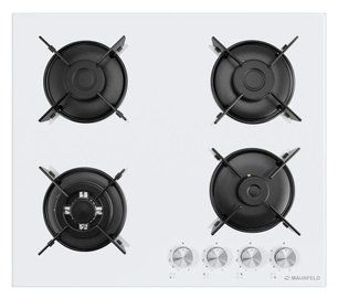 Газовая варочная панель MAUNFELD EGHG.64.13STS-EW фото 2 в Казани и Татарстане Газовая варочная панель MAUNFELD EGHG.64.13STS-EW фото 2 в Казани и Татарстане