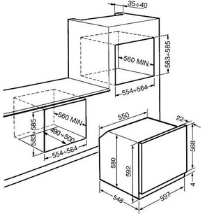 Духовой шкаф Smeg SF855A фото 2 в Казани и Татарстане
