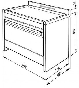 Варочный центр Smeg CS19IDA-7 фото 2 в Казани и Татарстане