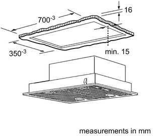Встраиваемая вытяжка Бош DHL755BL фото 3 в Казани и Татарстане Встраиваемая вытяжка Bosch DHL755BL фото 3 в Казани и Татарстане