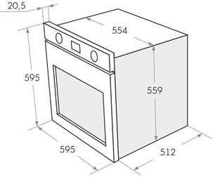 Духовой шкаф Maunfeld EOEH.5811B фото 2 в Казани и Татарстане
