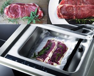 Встроенный вакууматор Иринокс Zero 36 HZ362350002 (черное стекло) фото 4 в Казани и Татарстане Встроенный вакууматор Irinox Zero 36 HZ362350002 (черное стекло) фото 4 в Казани и Татарстане