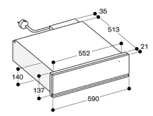 Встраиваемый подогреватель Gaggenau WSP 221-100 фото 3 в Казани и Татарстане