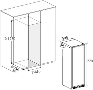 Винный шкаф Дунавокс DX-171.430PK фото 3 в Казани и Татарстане Винный шкаф Dunavox DX-171.430PK фото 3 в Казани и Татарстане