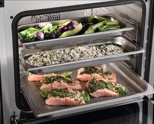 Встраиваемая пароварка Miele DGC 7865 HCX PRO OBSW фото 4 в Казани и Татарстане