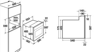 Духовой шкаф Куперсбуш B 6120.0 S фото 4 в Казани и Татарстане Духовой шкаф Kuppersbusch B 6120.0 S фото 4 в Казани и Татарстане