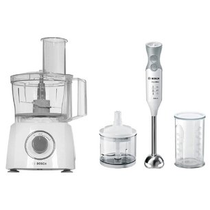 Bosch (кухонный комбайн MCM3200W + блендер MSM 66120) фото в Казани и Татарстане
