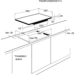 Варочная панель AEG HK683320FG фото 2 в Казани и Татарстане