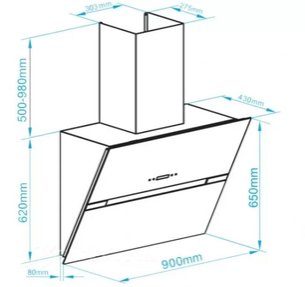 Вытяжка Kaiser AT 9407 NFW фото 2 в Казани и Татарстане
