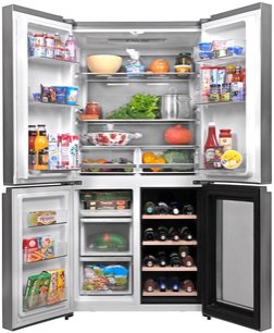 Холодильник Генкул GDCD-605W фото 4 в Казани и Татарстане Холодильник GENCOOL GDCD-605W фото 4 в Казани и Татарстане