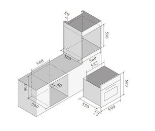 Духовой шкаф ILVE OV60-SNT3/AWG фото 2 в Казани и Татарстане
