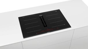 Индукционная варочная панель с вытяжкой Бош PXX875D57E фото 4 в Казани и Татарстане Индукционная варочная панель с вытяжкой Bosch PXX875D57E фото 4 в Казани и Татарстане