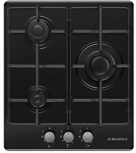 Газовая варочная панель MAUNFELD EGHE.43.3STS-EB фото 3 в Казани и Татарстане Газовая варочная панель MAUNFELD EGHE.43.3STS-EB фото 3 в Казани и Татарстане