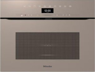 Компактный духовой шкаф с СВЧ Миле H7440 BMX Pearlbeige фото в Казани и Татарстане Компактный духовой шкаф с СВЧ Miele H7440 BMX Pearlbeige фото в Казани и Татарстане