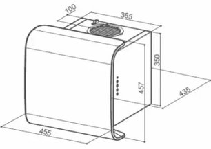 Вытяжка Faber CARRE' BLUE F42 фото 3 в Казани и Татарстане