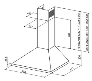 Вытяжка Фабер VALUE SL 3 W A60 фото 2 в Казани и Татарстане Вытяжка Faber VALUE SL 3 W A60 фото 2 в Казани и Татарстане