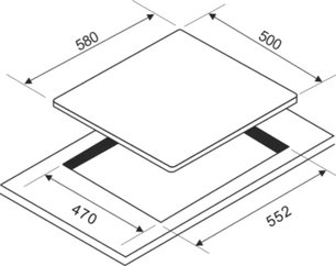 Варочная панель Zigmund Shtain GN 28.61 S фото 4 в Казани и Татарстане