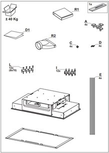 Встраиваемая в потолок вытяжка Faber INSIDE UP WH KL A90 фото 4 в Казани и Татарстане