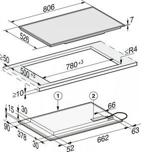 Варочная панель Miele KM 7575 FR фото 4 в Казани и Татарстане