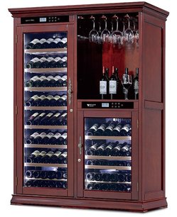 Винный шкаф Мэйвел MV154-WM2-BAR-C фото в Казани и Татарстане Винный шкаф Meyvel MV154-WM2-BAR-C фото в Казани и Татарстане