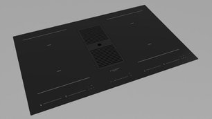 Варочная панель с встроенной вытяжкой Fulgor Milano FCLHD 8041 HID TS BK2 фото 3 в Казани и Татарстане