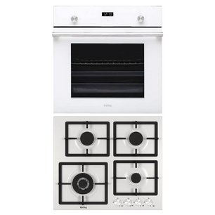 Korting Crystal (духовой шкаф OGG 771 CFW + варочная панель HG 697 CTW) фото в Казани и Татарстане