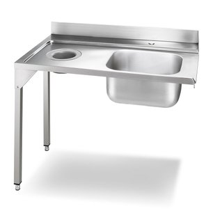 Стол с мойкой и отверстием для слива Смег WT01L-1 фото в Казани и Татарстане Стол с мойкой и отверстием для слива Smeg WT01L-1 фото в Казани и Татарстане