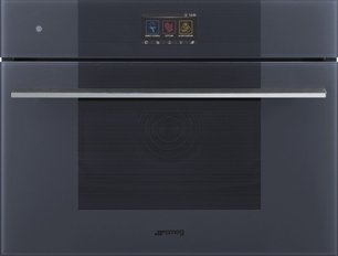 Компактный духовой шкаф с пароваркой шкаф Смег SO4104APG фото в Казани и Татарстане Компактный духовой шкаф с пароваркой шкаф Smeg SO4104APG фото в Казани и Татарстане