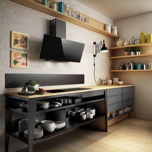 Вытяжка Elica SHIRE BK/A/90 NO PLUG фото 3 в Казани и Татарстане