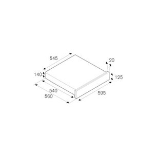 Встраиваемый ящик для подогрева Bertazzoni WD60A фото 4 в Казани и Татарстане