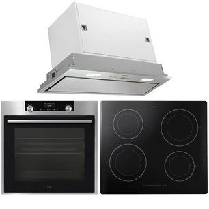 Asko (варочная панель HI1611G + духовой шкаф OT8664S + вытяжка CC4527S) фото в Казани и Татарстане