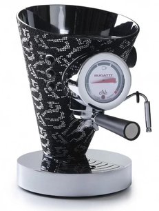 Кофеварка Bugatti DIVA 14000 Silver Black Swarovski фото в Казани и Татарстане