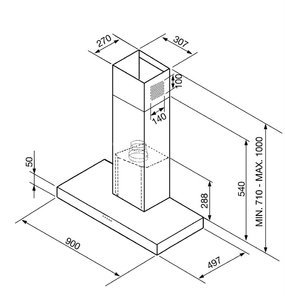 Вытяжка Smeg KS905NXE2 фото 2 в Казани и Татарстане