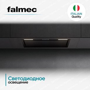 Встраиваемая вытяжка Falmec BUILT-IN BURANO PLUS 50 BK фото 3 в Казани и Татарстане